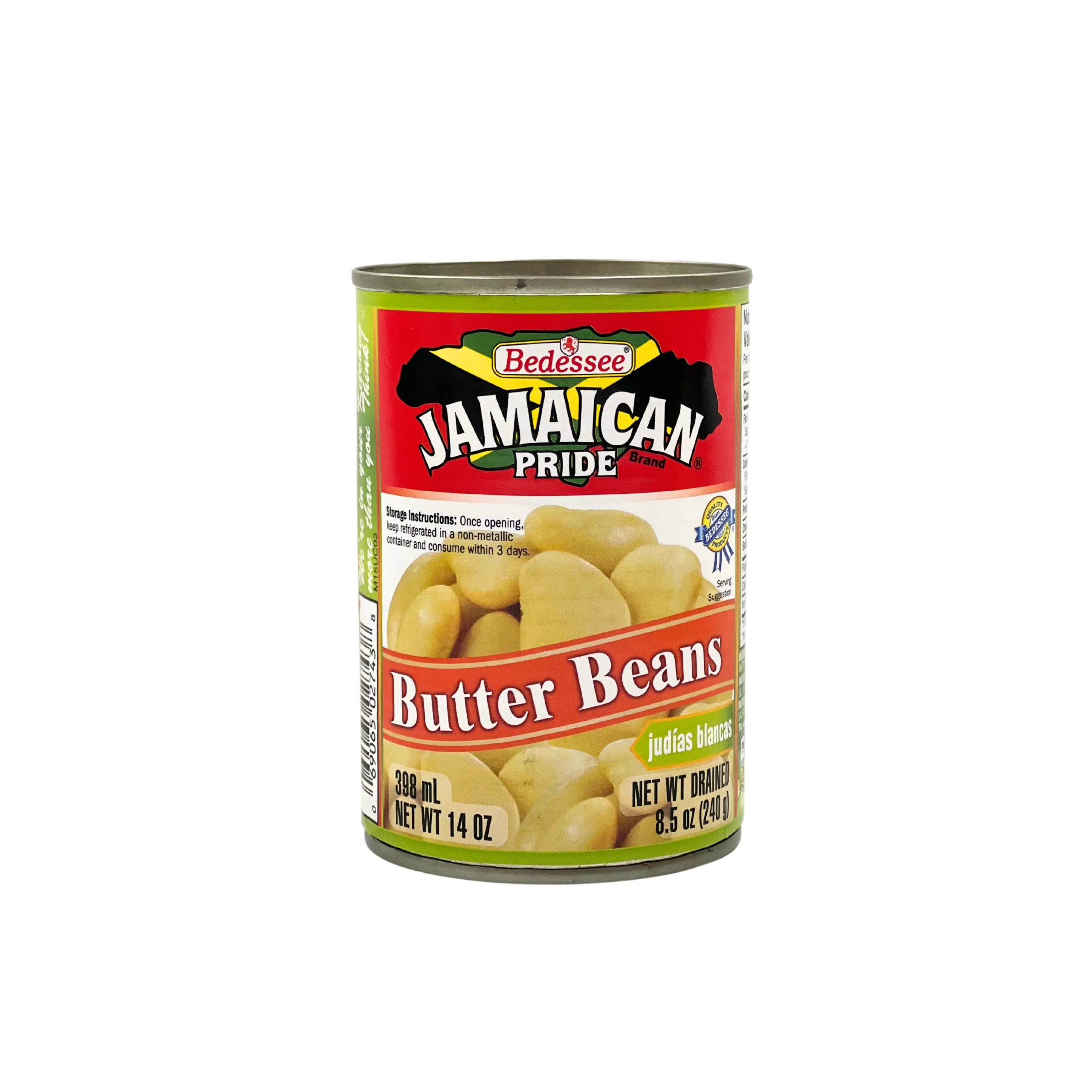 JAMAICAN PRIDE BUTTER BEANS